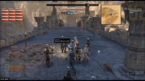 The Elder Scrolls Online Guide - 12er Raid - Zitadelle von Hel Ra - Boss 1: Ra Kotu - Prüfung ESOTU