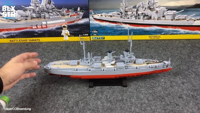 COBI® MOC ⚓ Kaiserliche Marine SMS NASSAU mit Bauanleitung ? The Great War ? 1:300 ▶️ REVIEW смотреть онлайн