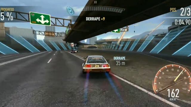 Delorean en NEED FOR SPEED No limits смотреть онлайн