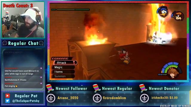 I Beat Kingdom Hearts 1 Using My Feet смотреть онлайн