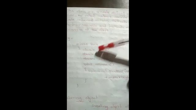 Java (General form of class and declare object) смотреть онлайн