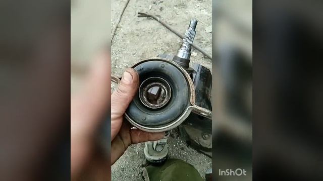 меняем подвесной подшипник на Нюхе#Toyota lite ace Noax 4wd смотреть онлайн