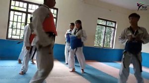 Taekwondo Sparring Fight Training  Part 2.mp4