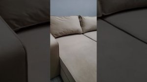 Угловой диван-кровать Томас шириной 3 метра с удобными мягкими подлокотниками