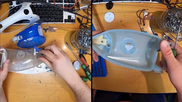 Teardown of two clothing irons and little bit about them. смотреть онлайн