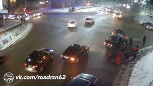 ? ДТП в Рязани "ЖЕСТОКАЯ АВАРИЯ"  ? ( ул. Циолковского - пр-д. Яблочкова)