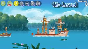 Angry Birds Rio Blossom River All Hidden Gold Anchors Unlock Guide