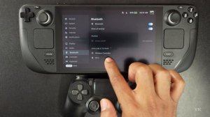 How to Connect PS4 DUALSHOCK Controller in STEAM DECK?