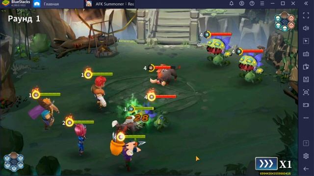 AFK Summoner：Real 3d War | Первый взгляд | Обзор Игры | Прохождение первой части компании.