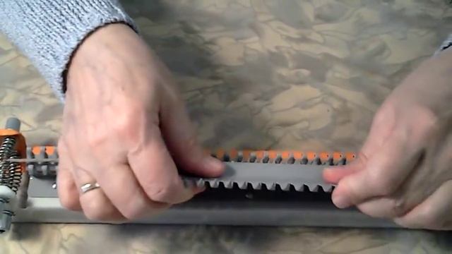 Вяжем на машине "Ивушка". Урок 3. Вязание жемчужной резинки