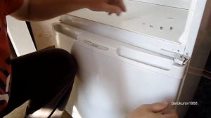 Перевесить двери холодильника