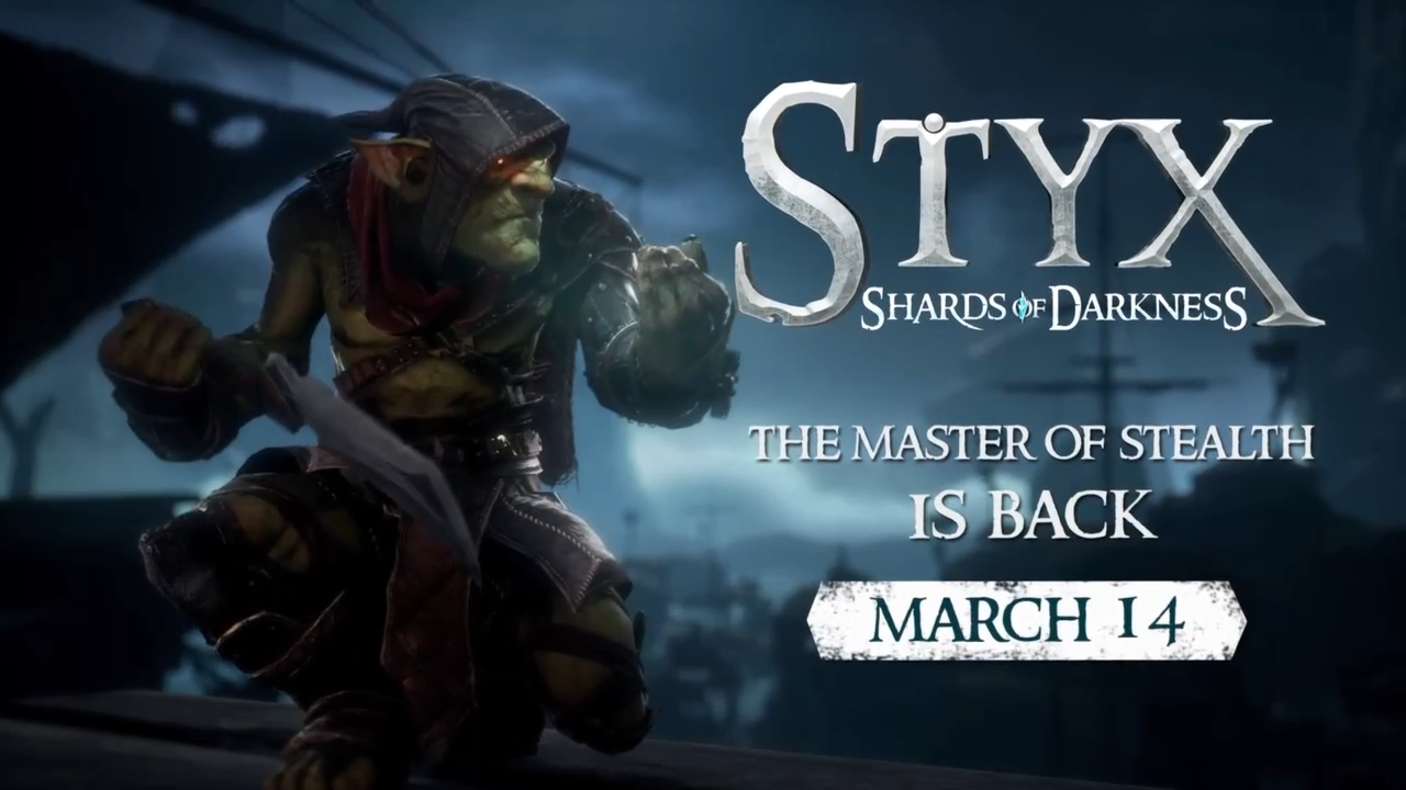 Гоу стикс. Styx: Shards of Darkness. Styx Shards of Darkness костюмы. Стикс-4. Styx Shards of Darkness арбалет.