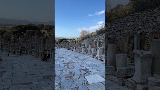 MAGNIFICENT 🏛️ Ancient City 🇹🇷 EPHESUS SELÇUK KUSADASI Türkiye'de Yabanci #worldtravel #ruins