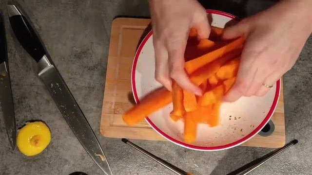 4 овощных гарнира за 30 мин. к мясу или рыбе. Быстрый, вкусный и полезный ужин #гарнир #ужин #ПП