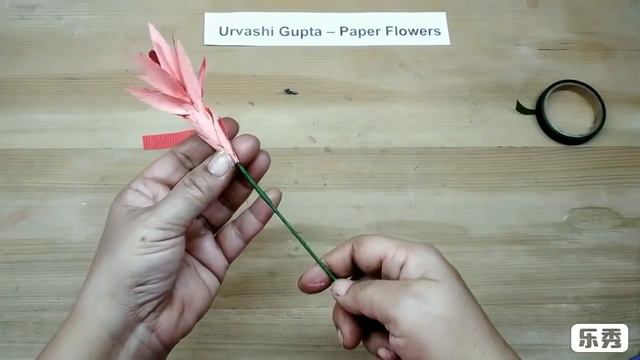 Diy How to make Crepe Paper Flowers Christmas Cactus / Schlumbergera смотреть онлайн