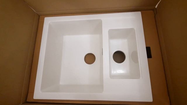 Распаковка — Мойка кухонная GranFest Quadro GF-Q610K смотреть онлайн