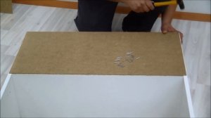 Собираем кухонный  верхний шкаф с откидными фасадами. Кухня Глория.