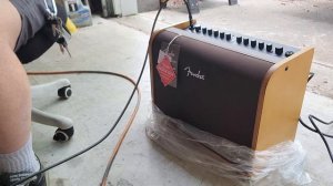 Unboxing Fender Acoustic 100 Amplifier