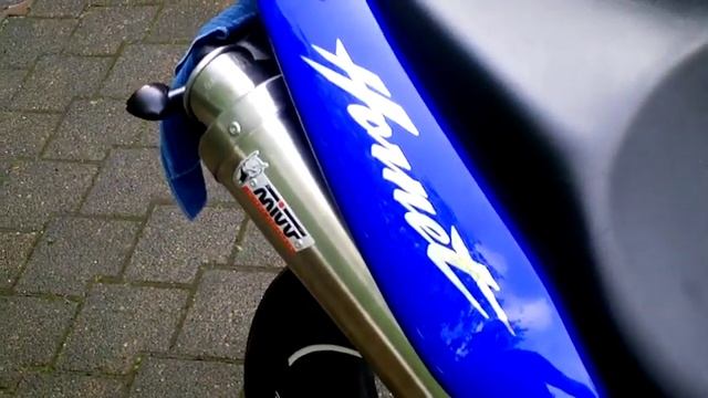 Honda Hornet 600 PC36 with slip-on MIVV X-cone смотреть онлайн