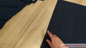 Как сшить пончо с воротником. How to sew a poncho with a collar.