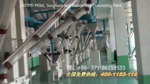 Оборудование для производства просо / Оборудование для переработки сорго