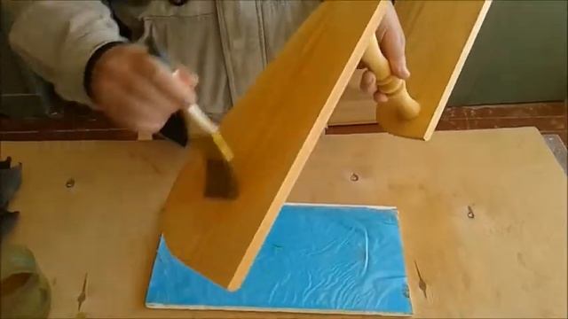 Отделка полки, все этапы