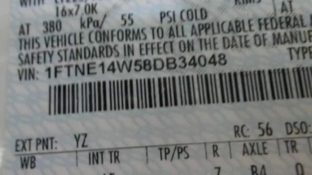 2008 Ford E-Series Van E-150 Cargo Van w. PW. PDL Bins & Rack for sale in Riverside, CA смотреть онлайн