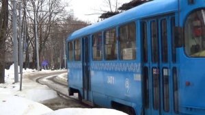 Два трамваи Tatra-t3 (МТТА) №3471 и 71-134А (ЛМ-99АЭ) "Московский Транспорт"