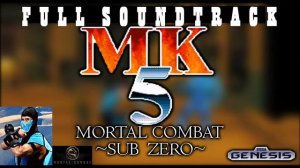 Mortal Kombat 5 Sub Zero Soundtrack OST Sega