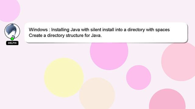 Windows : Installing Java with silent install into a directory with spaces смотреть онлайн