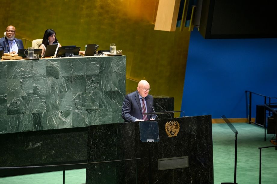? В.А.Небензя в ГА ООН. Выступление по вопросу применения вето в СБ ООН по Мали (11.09.2023)