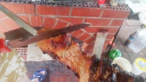 Ч 3 Шашлык из Свинины Шеи и Карбонада, Купаты на БО Чистые пруды Пензенской области 18 июня 2022 г.