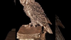 22139 Статуэтка Учёный Филин (моно)