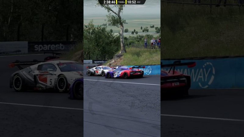 ВМЕСТЕ ВРЕЗАЛИСЬ, ВМЕСТЕ УЕХАЛИ  #smpracing #assettocorsa
