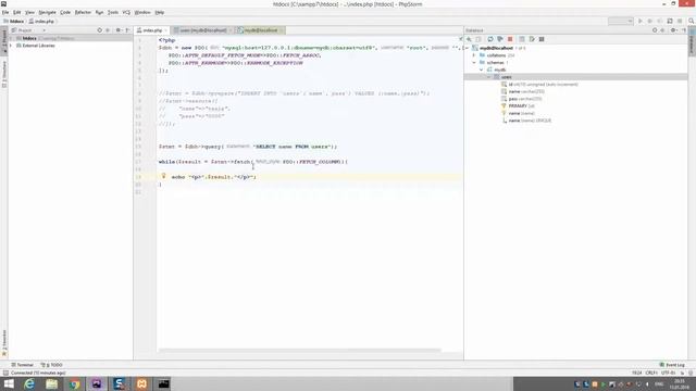 PDO (Факультатив PHP) смотреть онлайн
