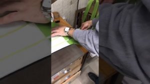 Показываем на практике как происходит печать на лентах