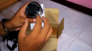 unboxing sony a5000 second