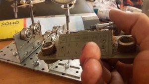 Стенд для центровки мото коленвала Crankshaft Alignment дома.