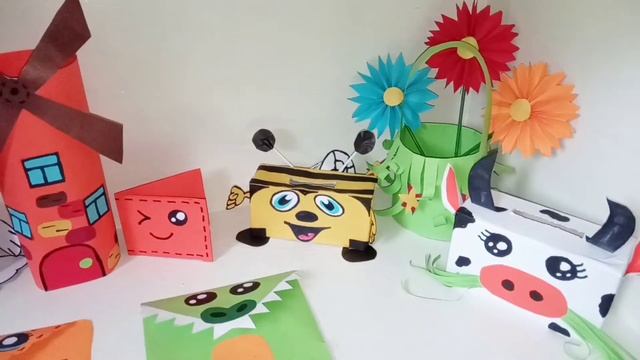 ПОДЕЛКИ ИЗ БУМАГИ...ИДЕИ смотреть онлайн