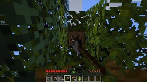 Звездопад из досок. Minecraft выживание #5.