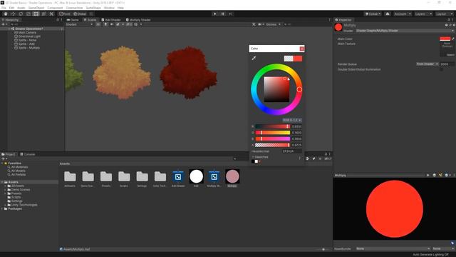 Basic Operations in Shadergraph ｜ 2D Shader Basics