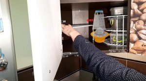 Идеи для ОРГАНИЗАЦИИ хранения В КУХОННЫХ ШКАФАХ на глубоких, высоких, УГЛОВЫХ ПОЛКАХ кухни.