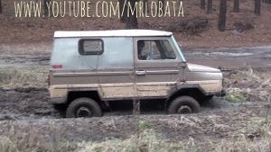 4Х4 УАЗ, ГАЗ 69 и ЛУАЗ БЕЗ колес по БЕЗдорожью!!!