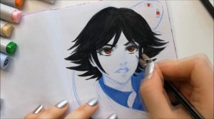 СОВМЕЩАЮ ПЕРСОНАЖЕЙ ЧЕЛЛЕНДЖ ! How to draw SASUKE + MIZUKI ? | Suzi LifeArt
