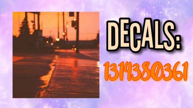 Roblox Bloxburg - Orange Aesthetic Decal Id's смотреть онлайн