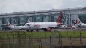 Plane Spotting | Takeoff Airbus A320 Neo pertamanya Batik Air