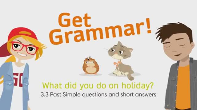 Go Getter 3.3 Grammar. What did you do on holiday？Past Simple questions & short answers смотреть онлайн
