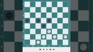 Шашки. Задача для 2 РАЗРЯДА.  ОСИЛИШЬ?