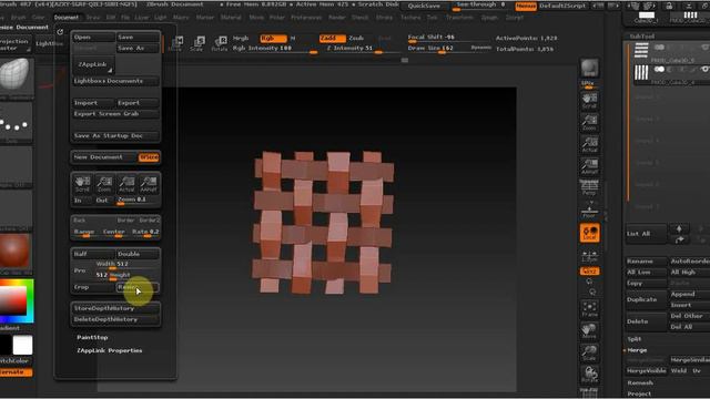 ZBrush как создать привью альфу для текстуры смотреть онлайн