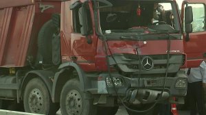 Становятся известны подробности крупного ДТП на Калужском шоссе